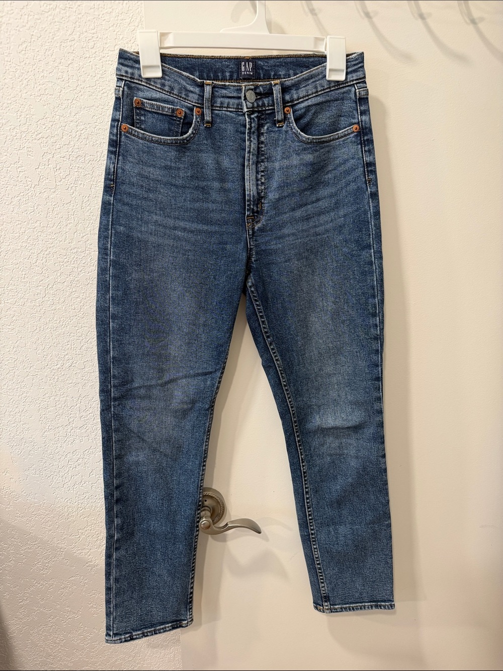 Gap Blue Denim Jeans - Classic Slim Straight Fit
